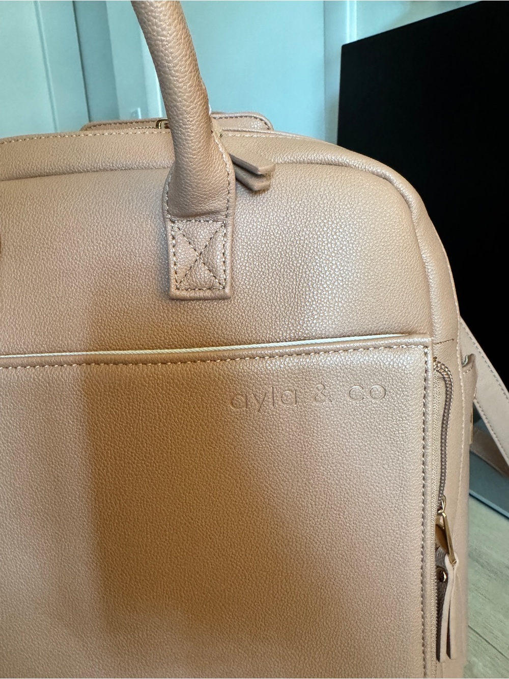 Ayla & Co Caffe Diaper Backpack - Picture 5 of 10